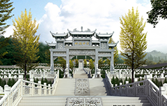 《牌楼效果图》